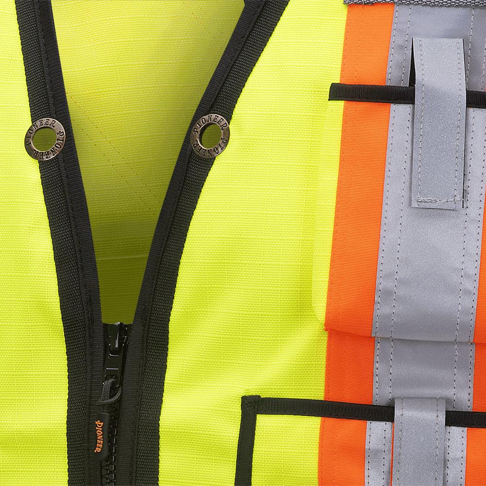 Surveyor's Vests - 1200D High Denier, Yellow, SZ: L