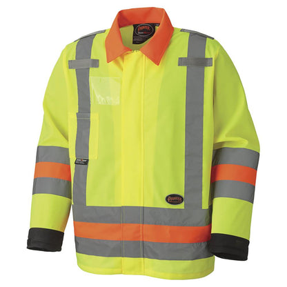 Vestes de sécurité routière respirantes haute visibilité, jaune, SZ : XL