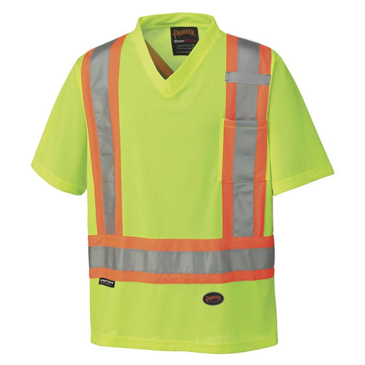 Chandail de sécurité, micro-maille de poly, Jaune, GR: XL