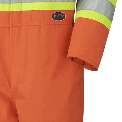 Combinaison de sécurité homologuée FR/ARC, 100 % coton, orange, taille : 64 grande taille