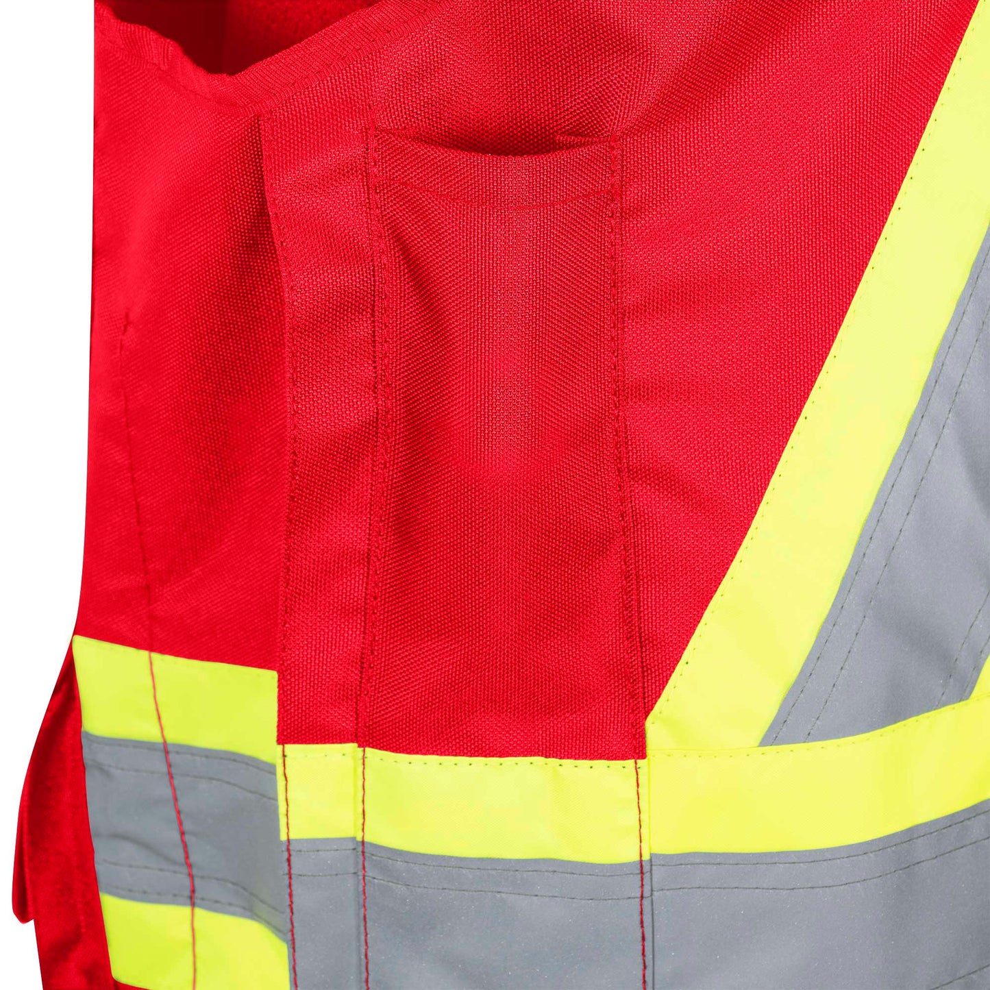 Gilet de superviseur CSA - 600 Denier, Rouge, GR: M