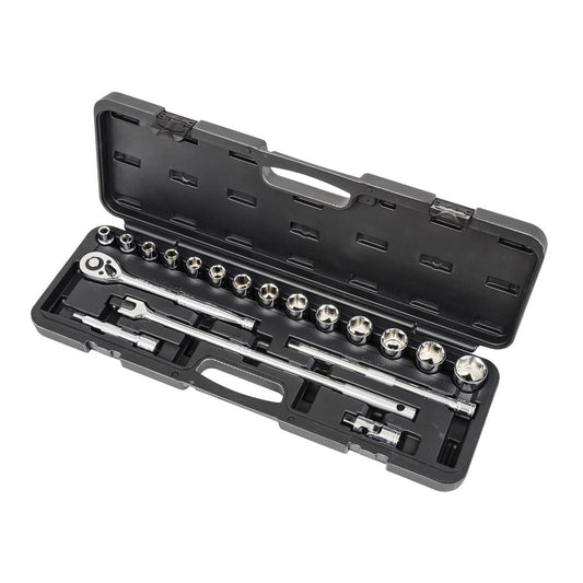 ITC, 20 PC 1/2" Drive SAE Socket Set