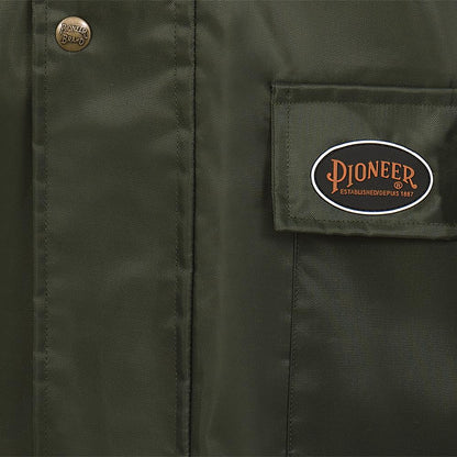 Veste imperméable en ripstop pour jardinière d'arbres, vert, SZ : L
