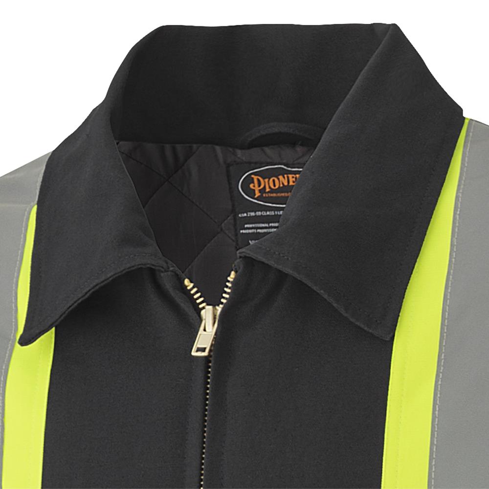 Combinaison en coton matelassé, noir, SZ : L