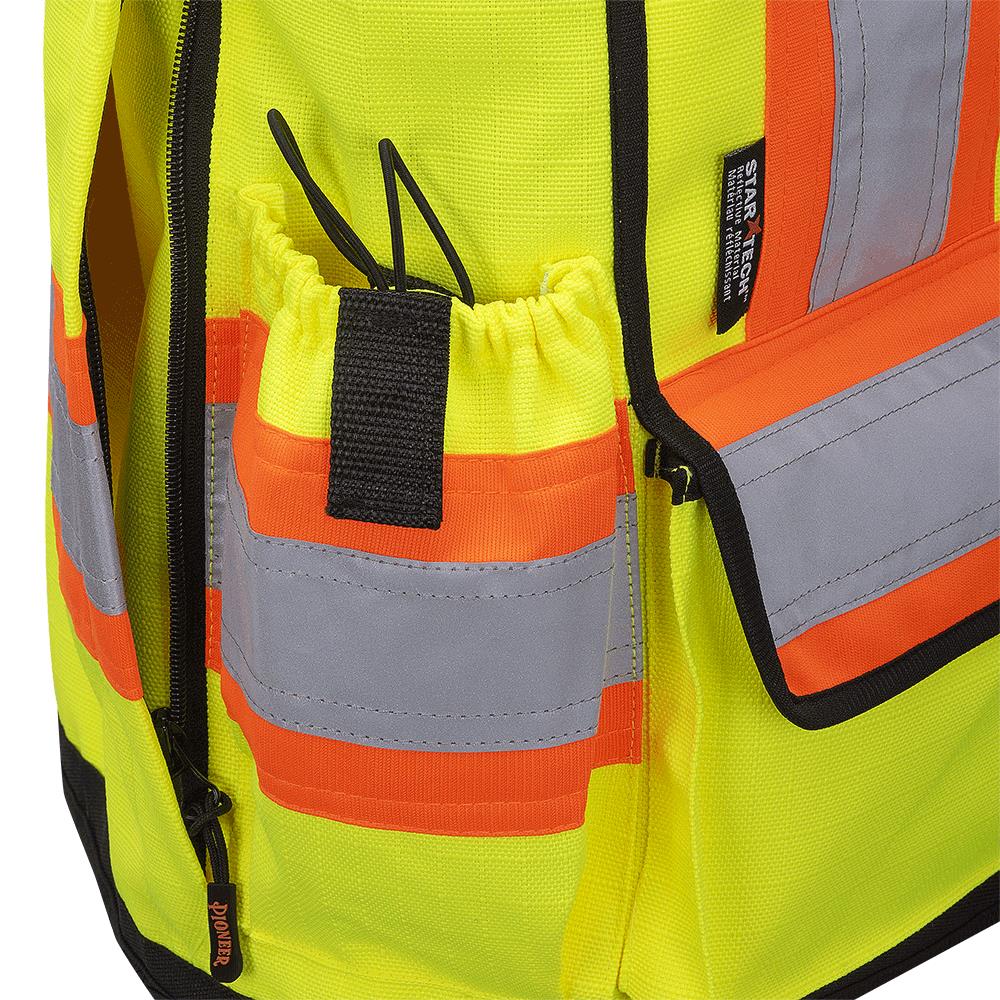 Surveyor's Vests - 1200D High Denier, Yellow, SZ: L