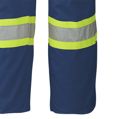 Combinaison de sécurité, polyester/coton, bleu, SZ : 44 Tall