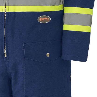 Combinaison en coton matelassé, bleu marine, taille M