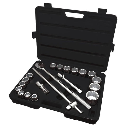 ITC, 21 PC 3/4" Drive SAE Socket Set