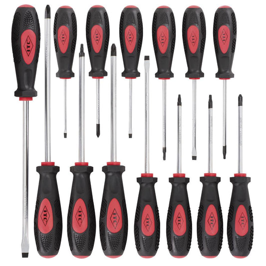 ITC, jeu de tournevis ergonomiques 14 pièces