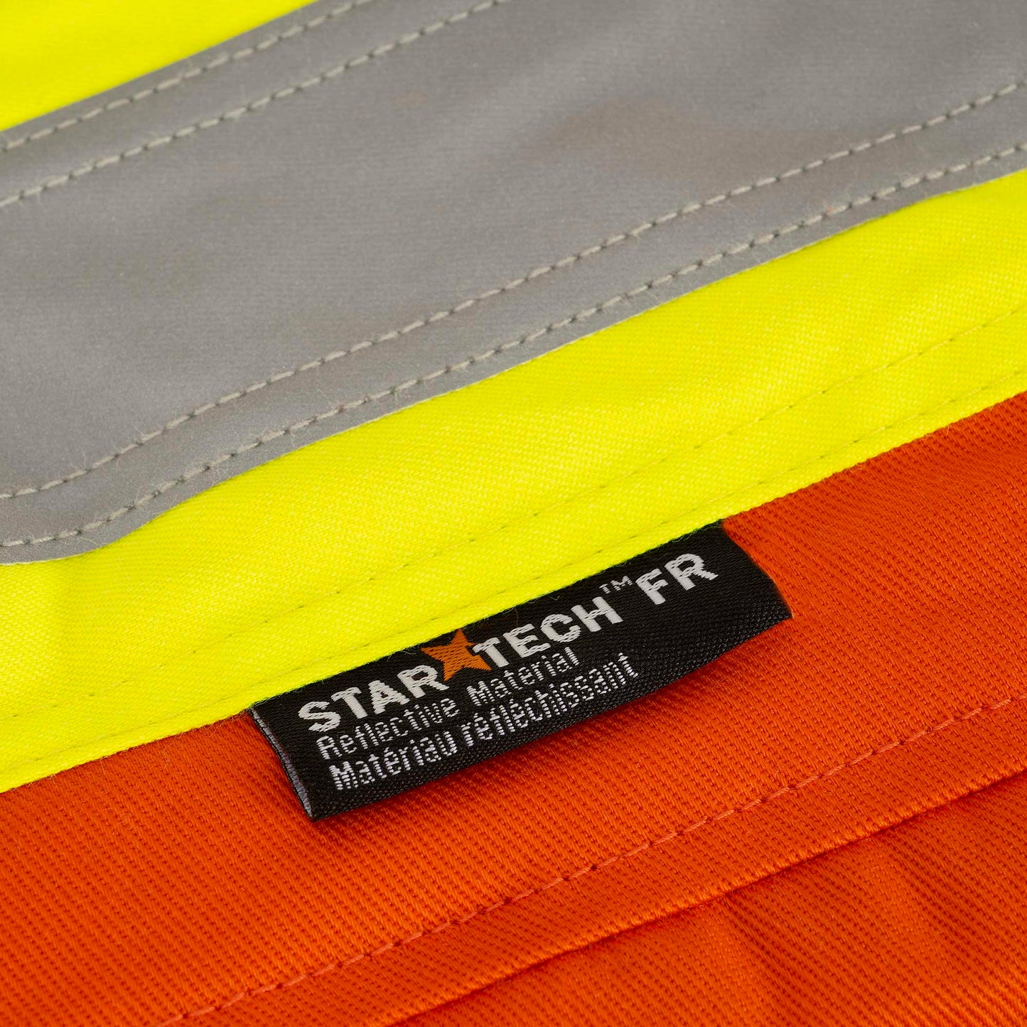 Combinaison de sécurité en coton matelassé ignifuge haute visibilité, orange, SZ : 2XL