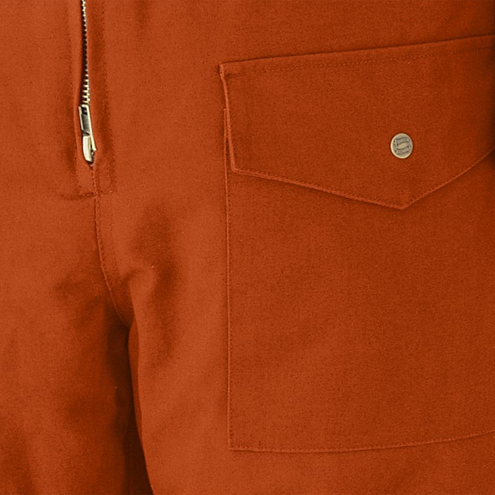 Combinaison en coton matelassé, orange, taille XL