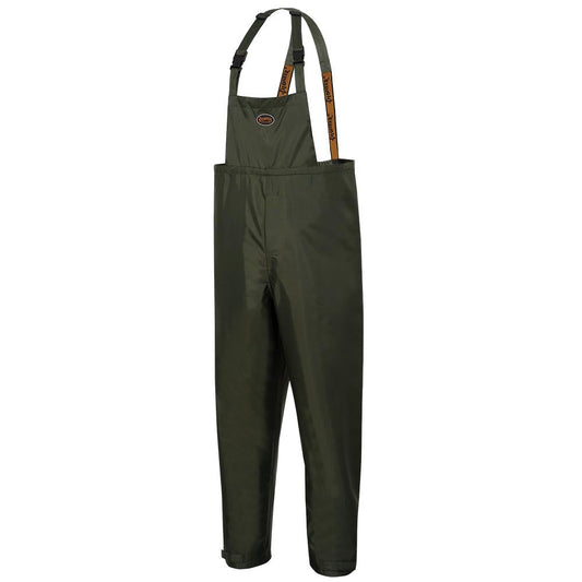 Salopette imperméable en ripstop pour jardinière d'arbres, vert, SZ : L