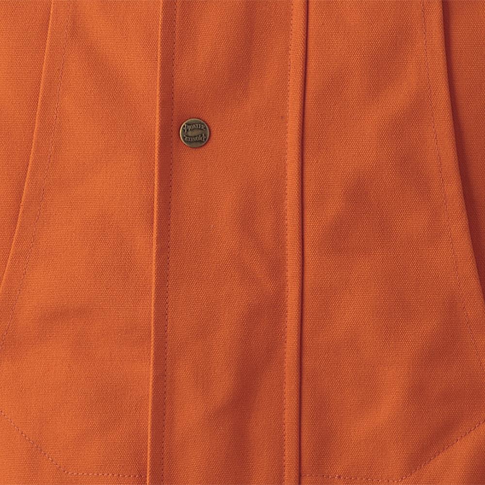 Safety Parkas, Quilted Cotton Duck, Orange, SZ: M