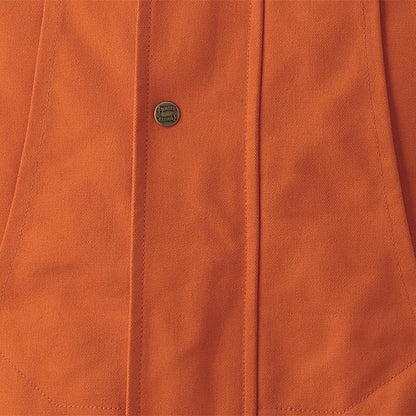 Safety Parkas, Quilted Cotton Duck, Orange, SZ: M