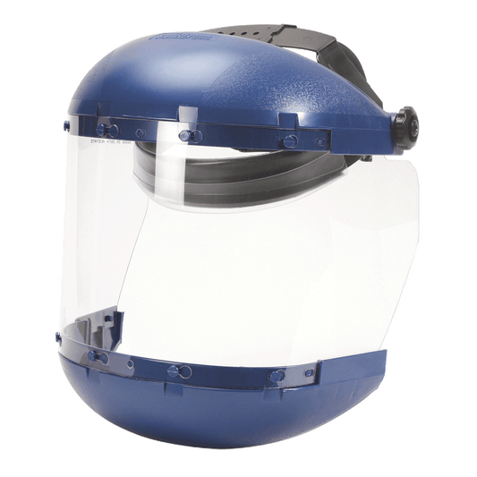 Sellstrom, Dual Crown Face Shield with Ratcheting Headgear