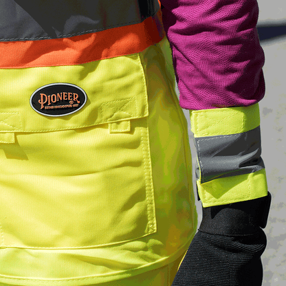 Bandes Reflectives, ajustables pour les bras avec sac, 35cm x 10cm, jaune, GR: O/S