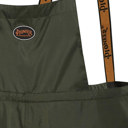Salopette imperméable en ripstop pour jardinière d'arbres, vert, SZ : L