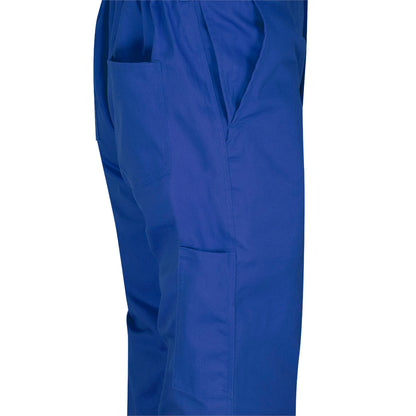 Combinaison de sécurité homologuée FR/ARC, 100 % coton, bleu roi, taille : 42 grande taille
