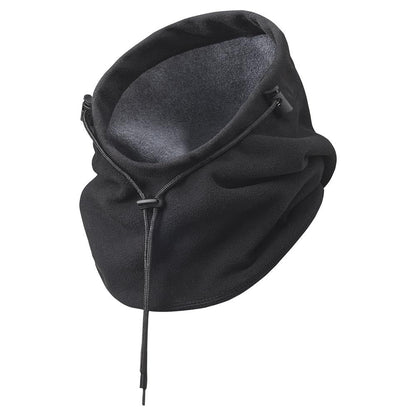 6-in-1 Hood Fleece, Black, SZ: O/S