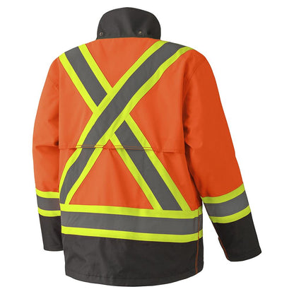 Rainwear Waterproof Jackets 300D Ripstop - Polyester Polyurethane Coated