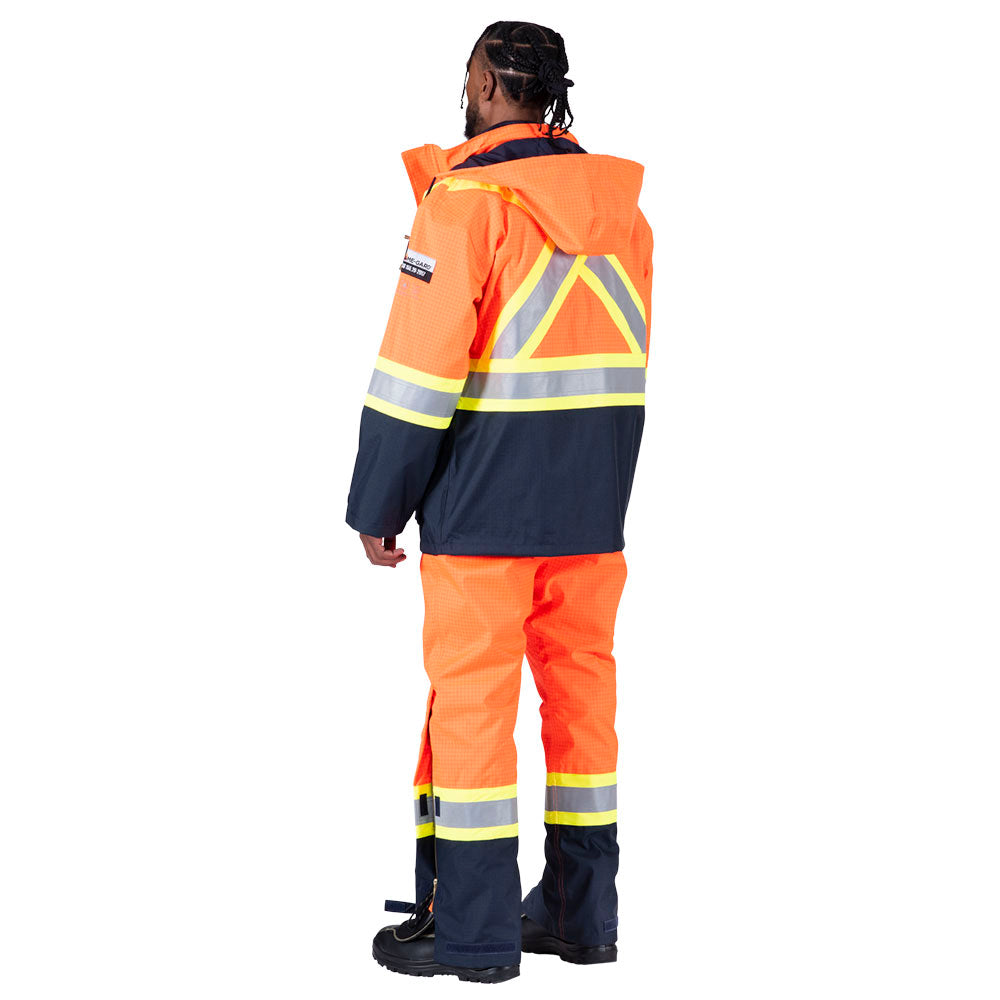 The Defender® FR/ARC/Antistatic Safety Jacket, Orange, SZ: L