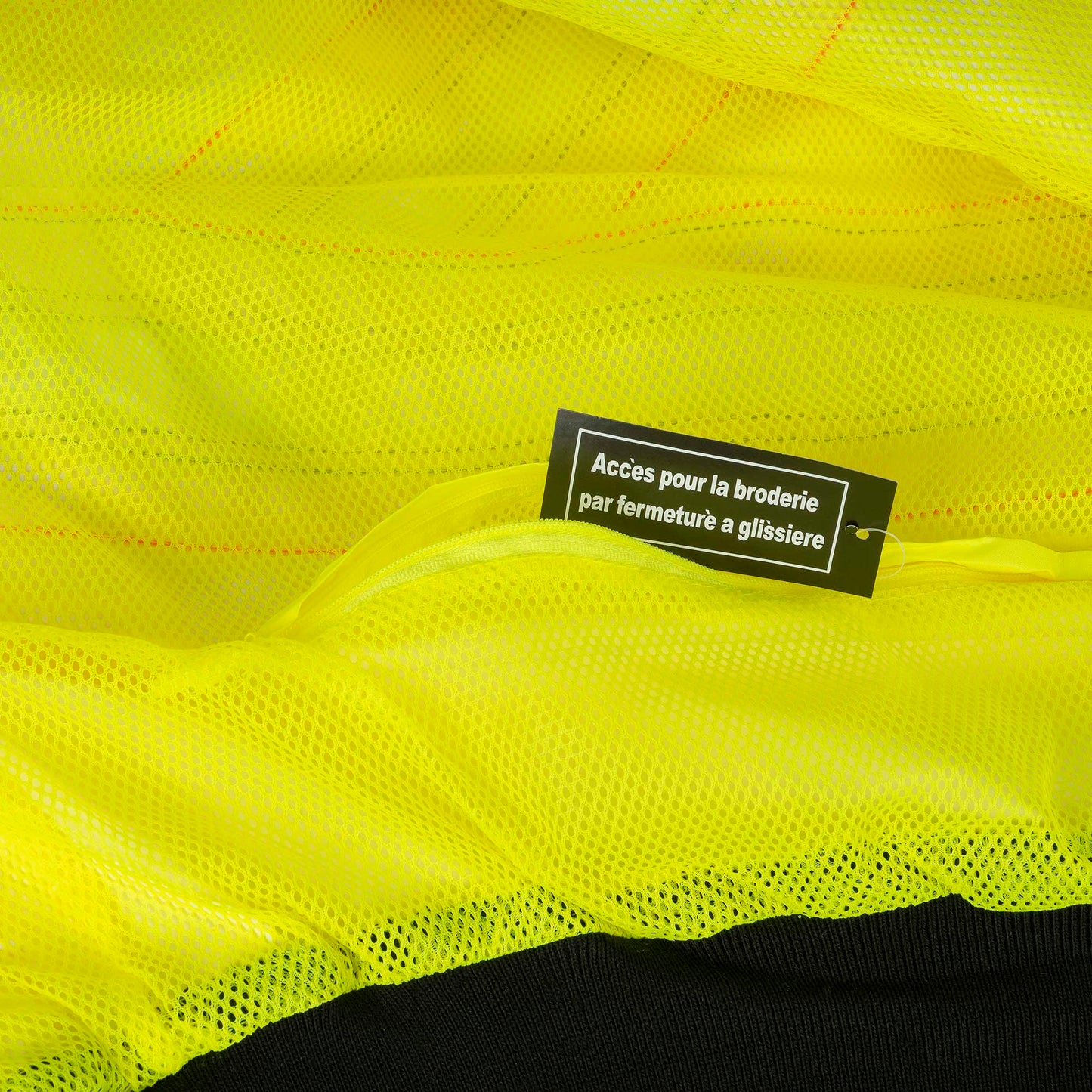 Vestes de sécurité 7 en 1 imperméables haute visibilité, jaune/noir, SZ : L