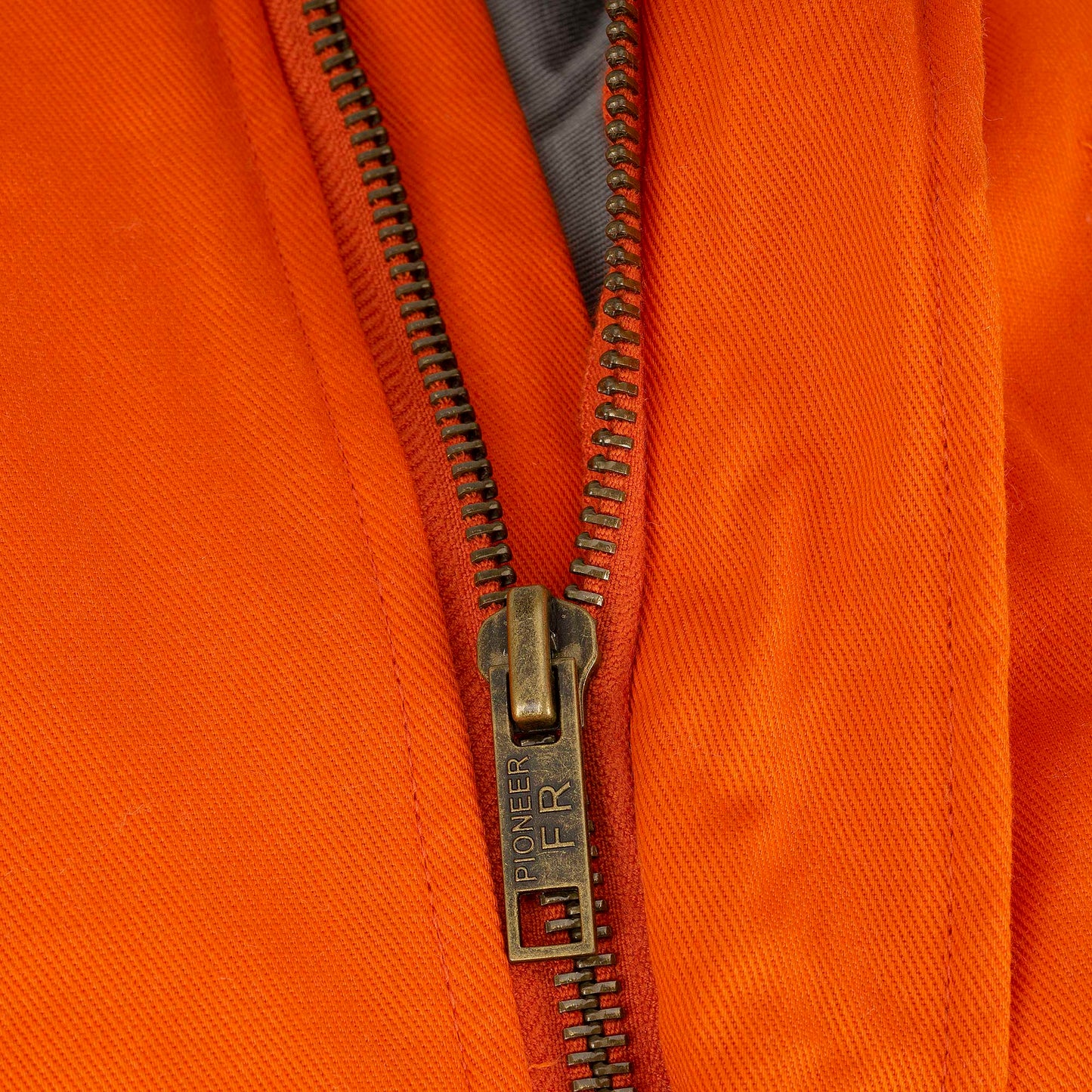 Combinaison de sécurité en coton matelassé ignifuge haute visibilité, orange, SZ : 2XL