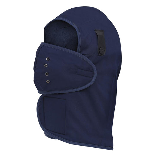 Doublure pour casque de sécurité, doublée en polaire, bleu, SZ:O/S