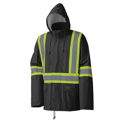 Combinaison de pluie légère et imperméable, noire, taille M