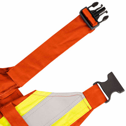 FR-Tech® 88/12, Arc Rated, 7 oz Safety Overall, Orange, SZ: S
