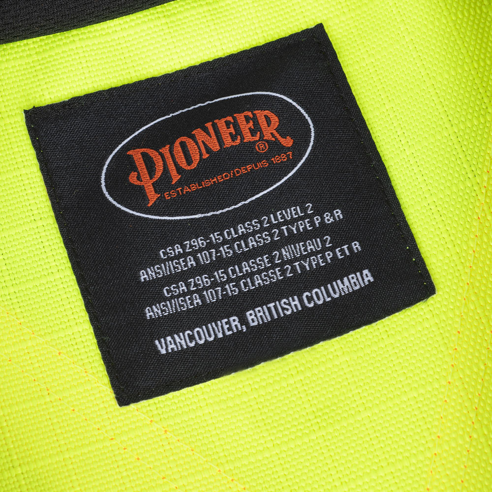 Surveyor's Vests - 1200D High Denier, Yellow, SZ: L