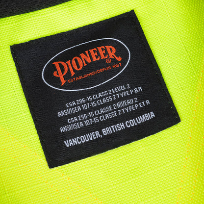 Surveyor's Vests - 1200D High Denier, Yellow, SZ: L