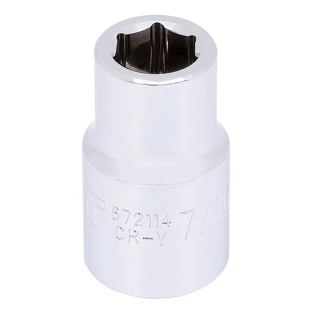 Regular Chrome Socket - 6 Point
