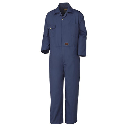 Combinaison de travail robuste, polyester/coton, bleu marine, SZ : 52