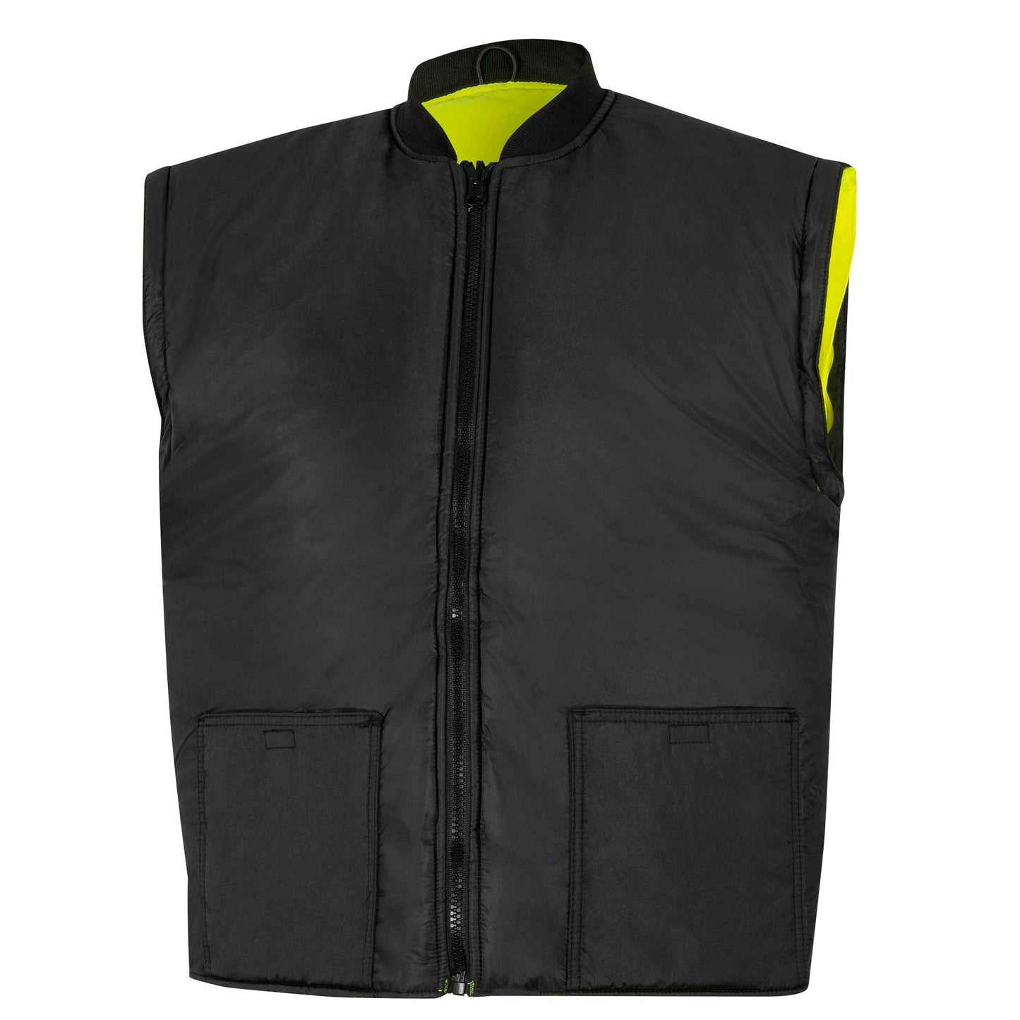 Vestes de sécurité 7 en 1 imperméables haute visibilité, jaune/noir, SZ : L