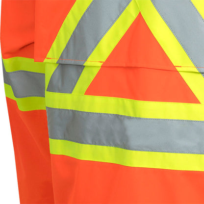 Vestes de sécurité imperméables « The Rock », polyester Oxford 300D, orange, SZ : 3XL