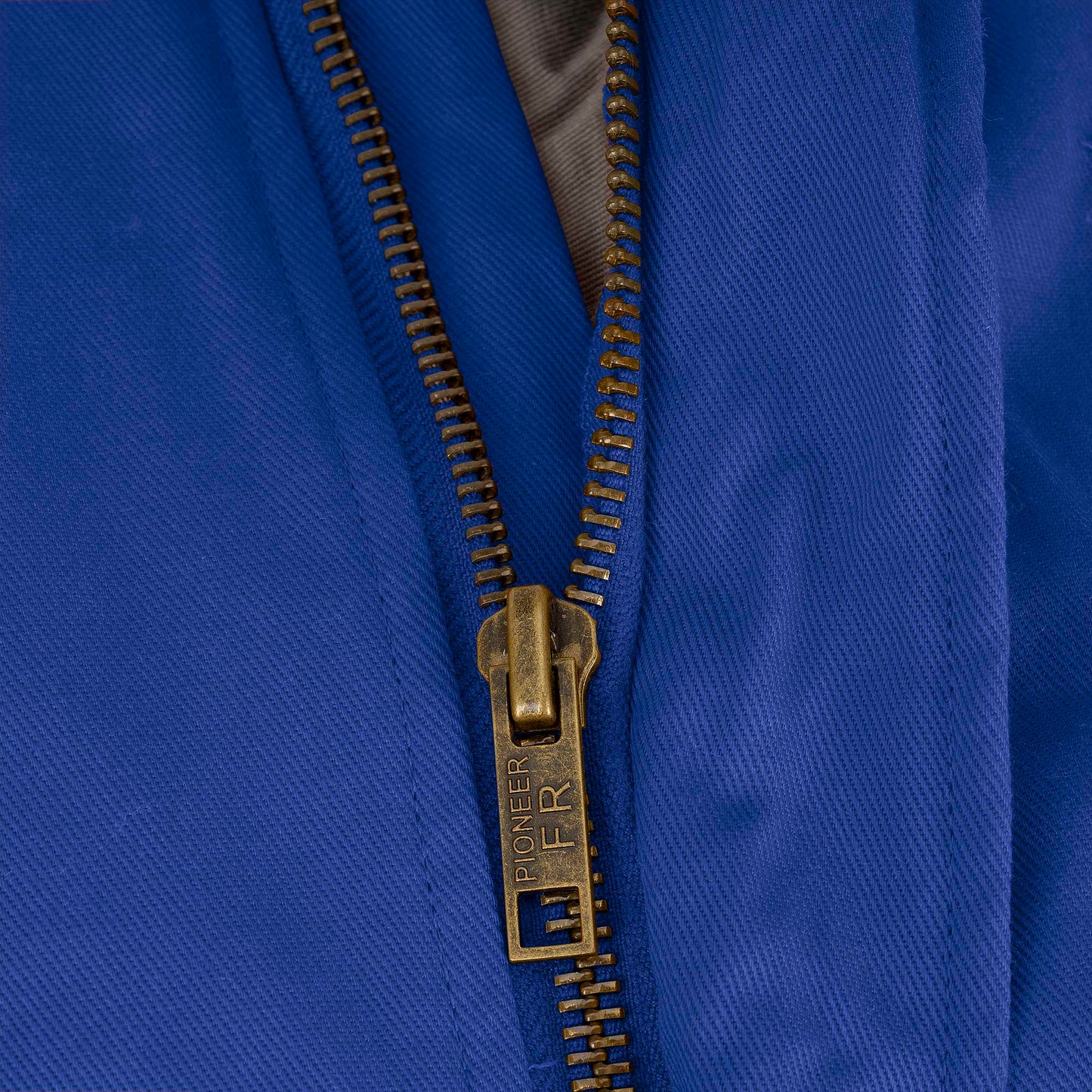 Combinaison de sécurité en coton matelassé ignifuge haute visibilité, bleu roi, SZ : XL