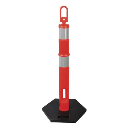 Loop Top Delineator Post, 44"(112 cm), Orange