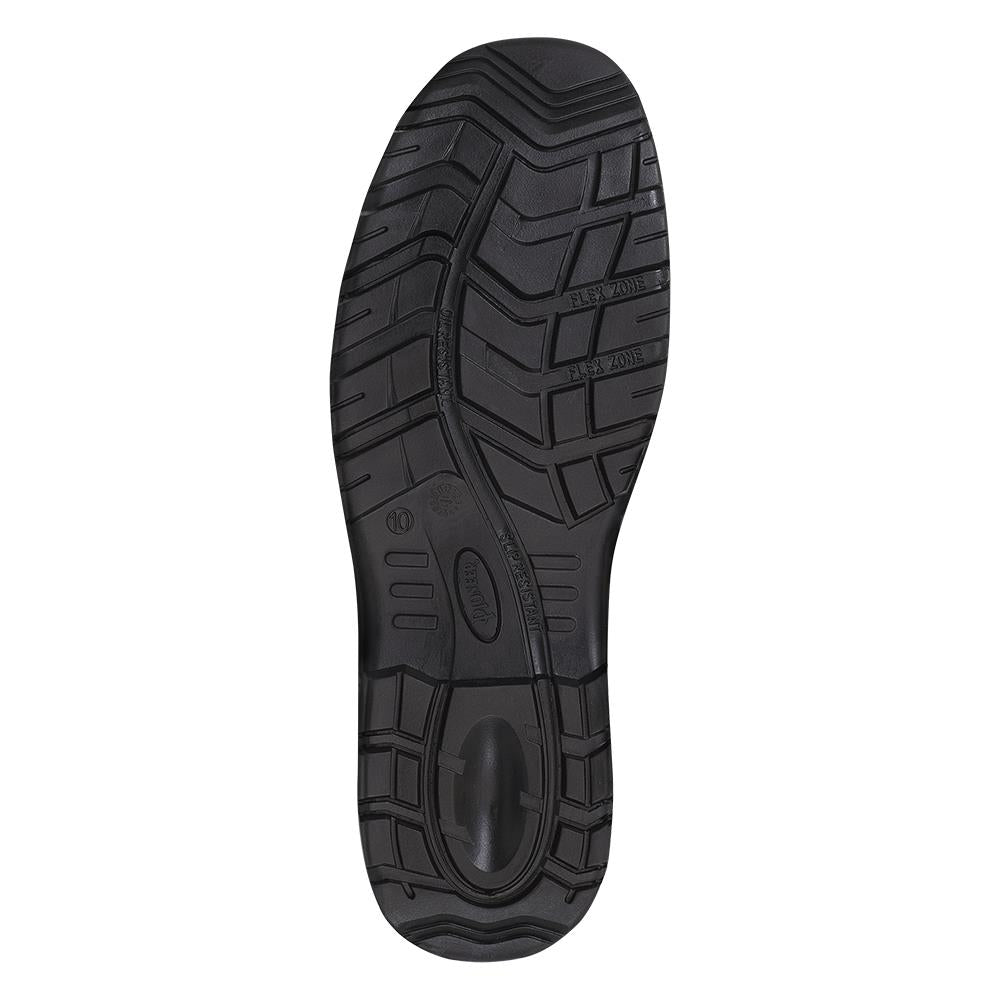 Bottes de travail en cuir de 8 po, noires, taille 7