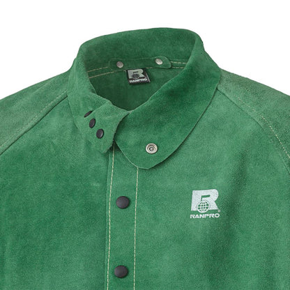Ranpro Welding Jacket, Green, SZ: 2XL