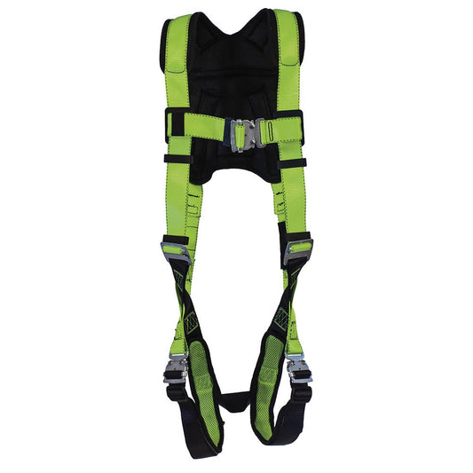 Peakworks, Harnais de sécurité PeakPro Series - 1D - Classe A - Boucle de poitrine Stab Lock