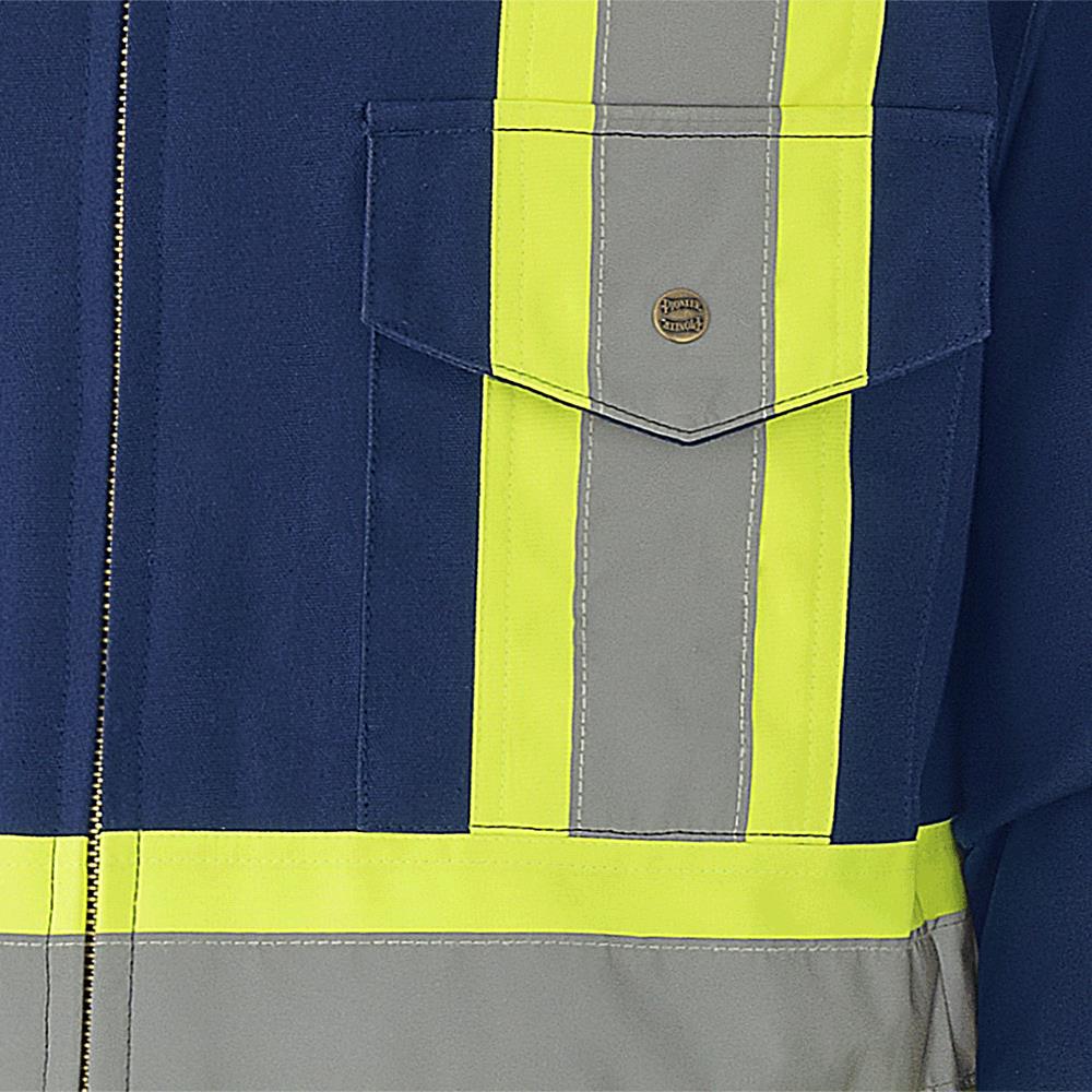 Combinaison en coton matelassé, bleu marine, taille M