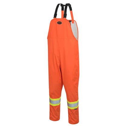 Salopette "The Rock" 300D Oxford Poly, Orange, SZ: 2XL