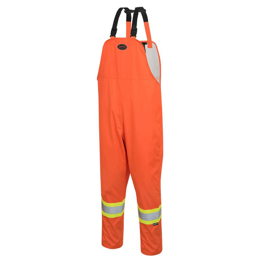 Salopette "The Rock" 300D Oxford Poly, Orange, SZ: 2XL