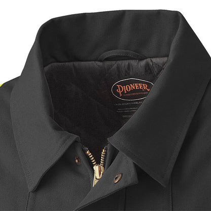 Parkas de sécurité, en coton matelassé, noir, SZ : XL