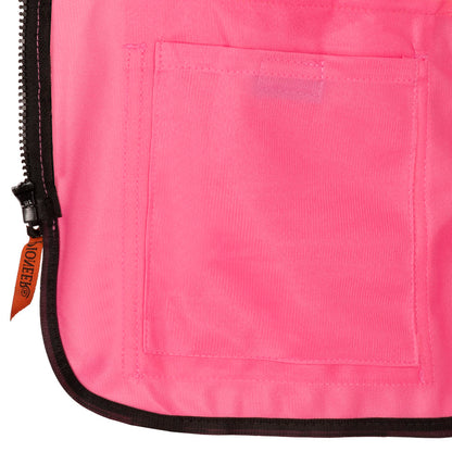Veste de sécurité pour femmes, Tricot De Poly Interlock, Rose, GR: L