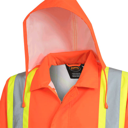 Vestes de sécurité imperméables « The Rock », polyester Oxford 300D, orange, SZ : XL