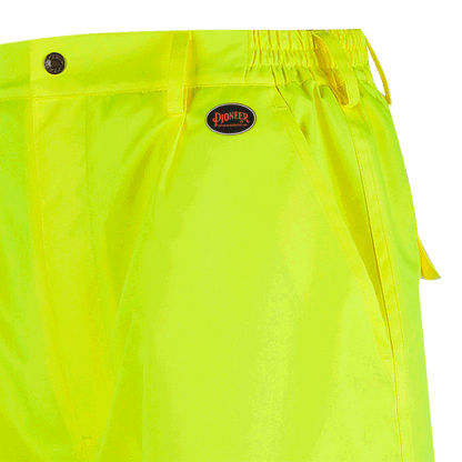 Pantalon de contrôle de la circulation isolé d'hiver Hi-Viz Québec, jaune, GR : XL