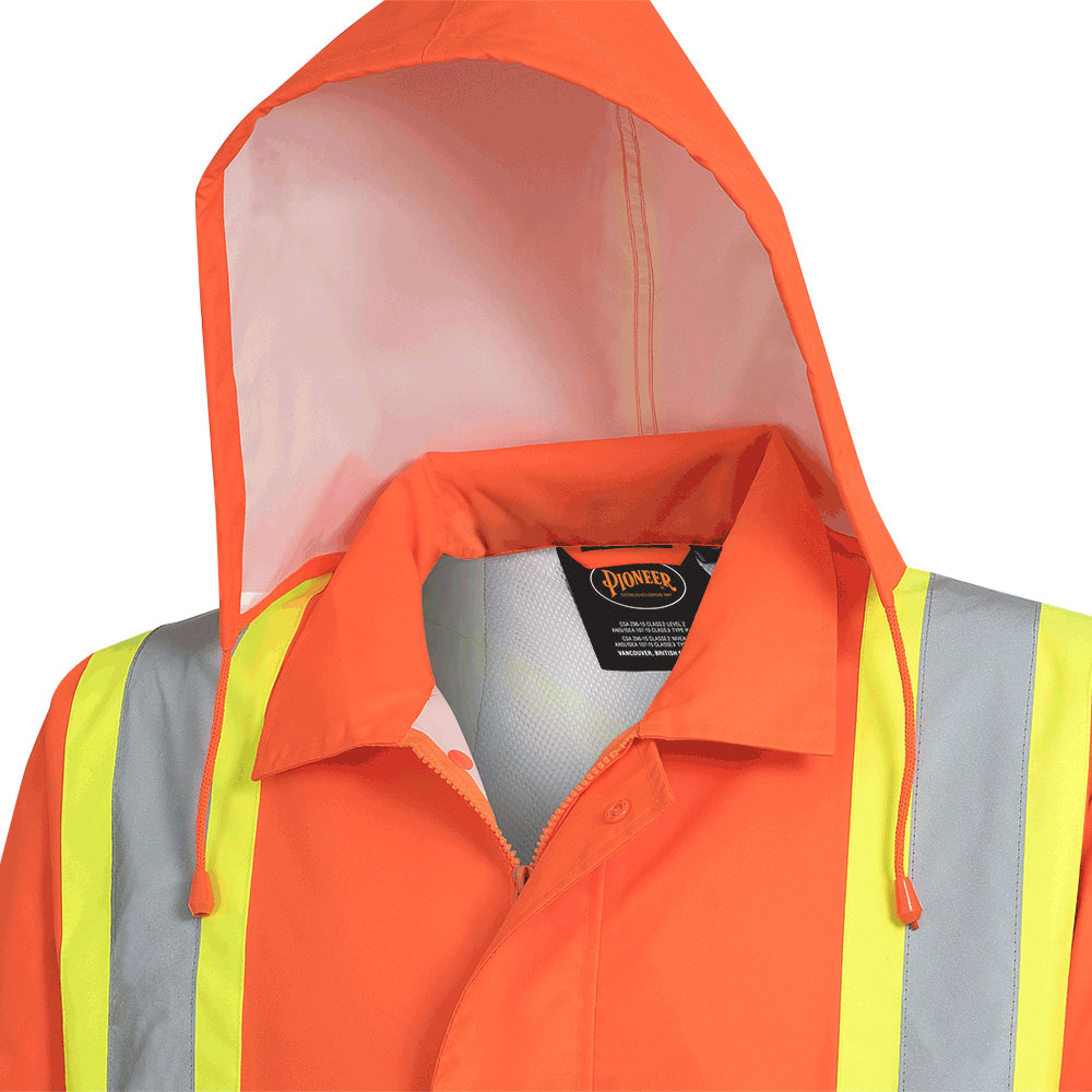 Vestes de sécurité imperméables « The Rock », polyester Oxford 300D, orange, SZ : 2XL