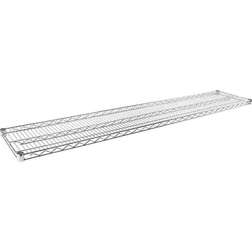 Wire Shelf for Heavy-Duty Chromate Wire Shelving, 72" W x 14" D, 600 lbs. Capacity